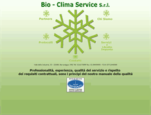 Tablet Screenshot of bioclimaservice.com